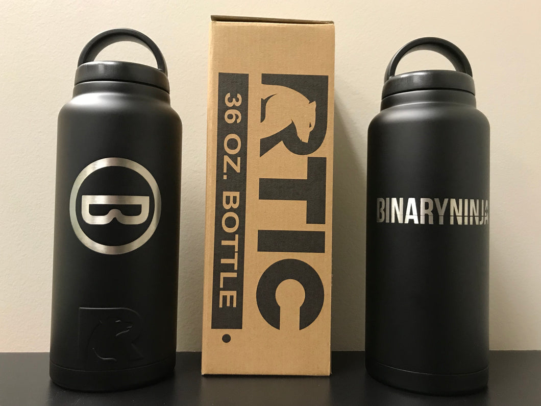 Double Walled Binary Ninja Bottle
