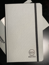Front cover of the Binary Ninja branded Shinola Ruled Notebook
